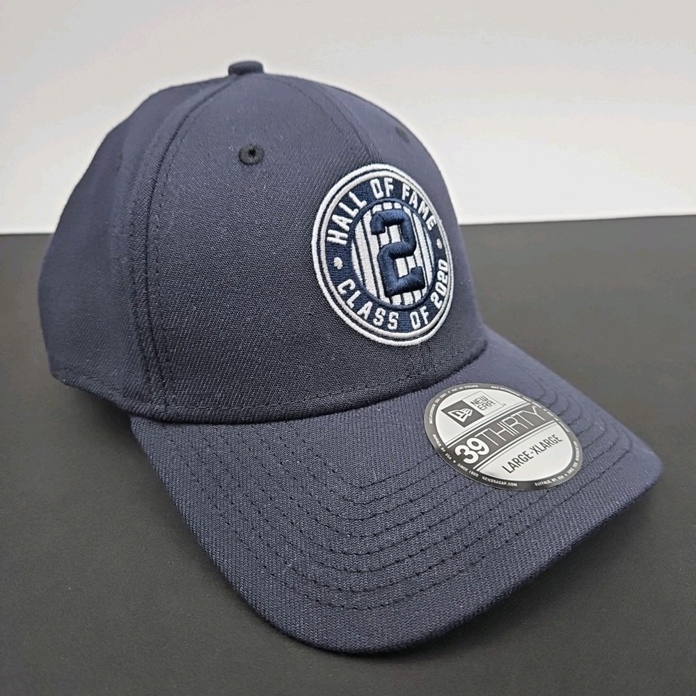 Derek Jeter New York Yankees New Era Hall Of Fame 2020 39Thirty FlexFit Hat L/XL